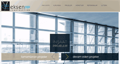 Desktop Screenshot of eksenyapi.com